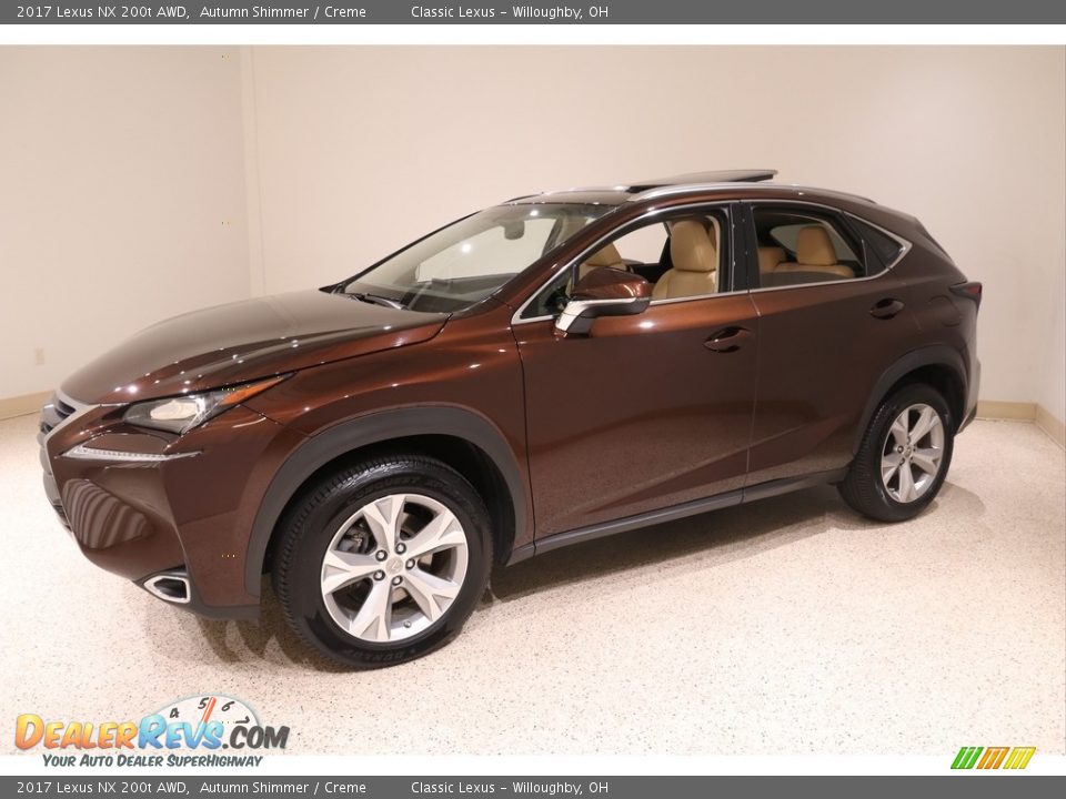 Front 3/4 View of 2017 Lexus NX 200t AWD Photo #3