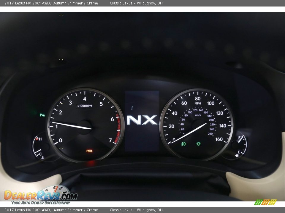 2017 Lexus NX 200t AWD Autumn Shimmer / Creme Photo #10