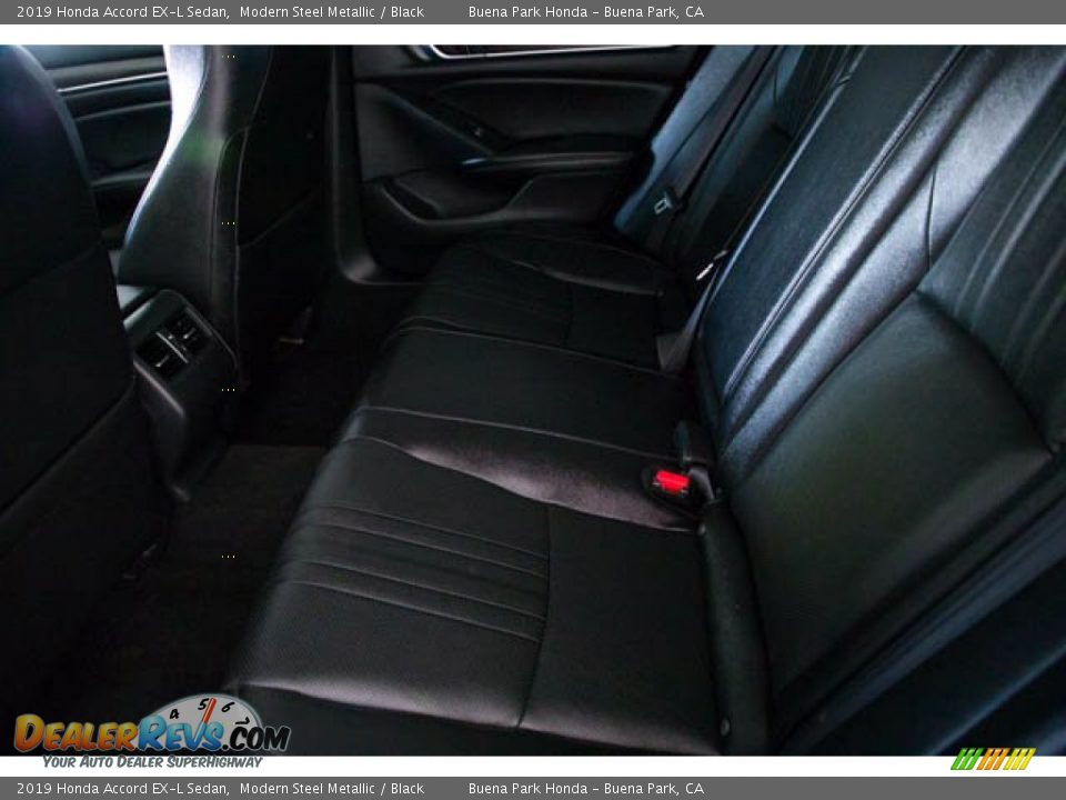 2019 Honda Accord EX-L Sedan Modern Steel Metallic / Black Photo #4