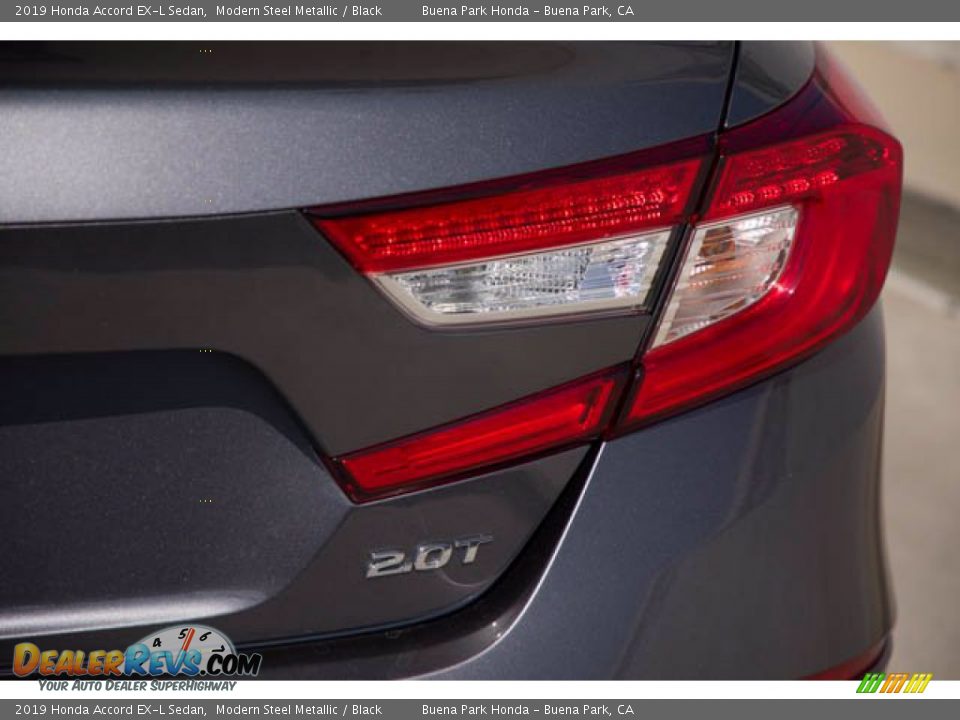 2019 Honda Accord EX-L Sedan Modern Steel Metallic / Black Photo #11