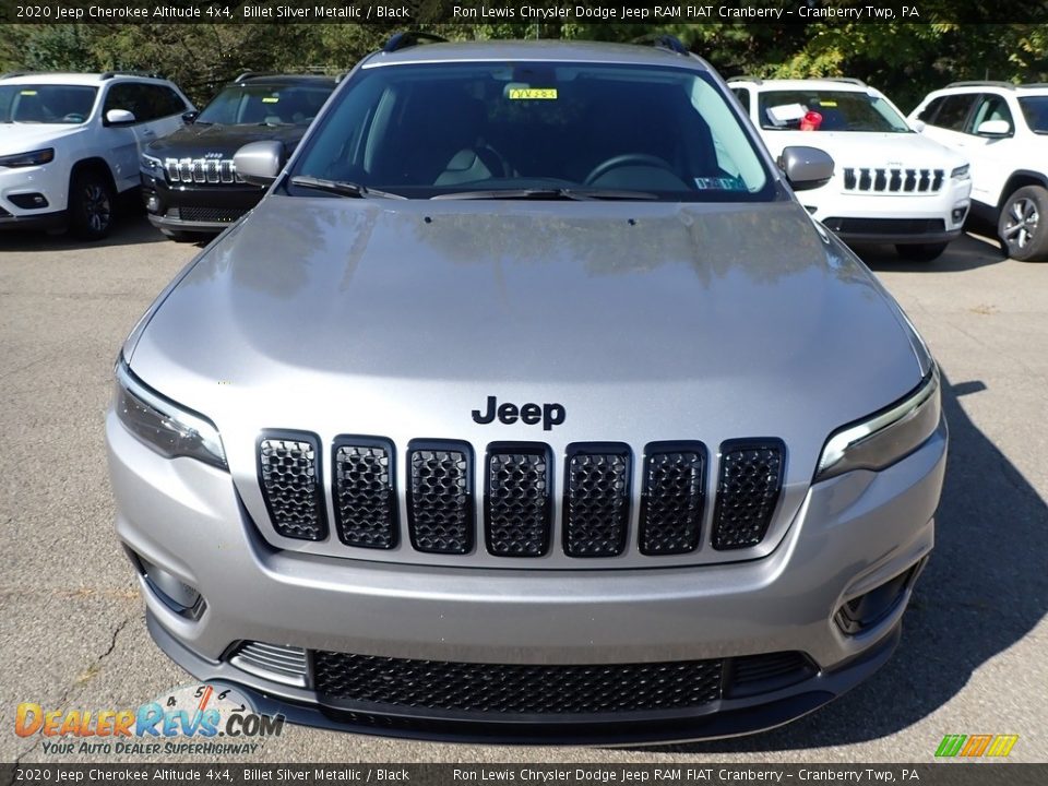 2020 Jeep Cherokee Altitude 4x4 Billet Silver Metallic / Black Photo #2