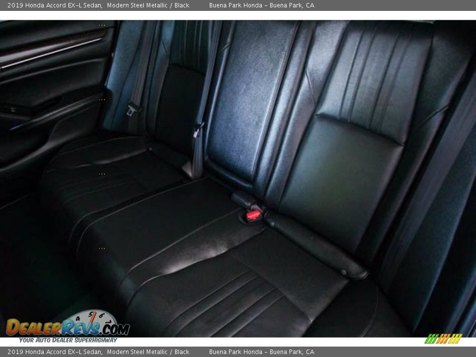 2019 Honda Accord EX-L Sedan Modern Steel Metallic / Black Photo #20