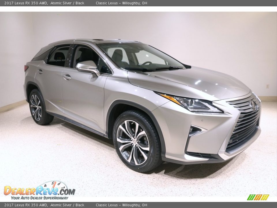 2017 Lexus RX 350 AWD Atomic Silver / Black Photo #1