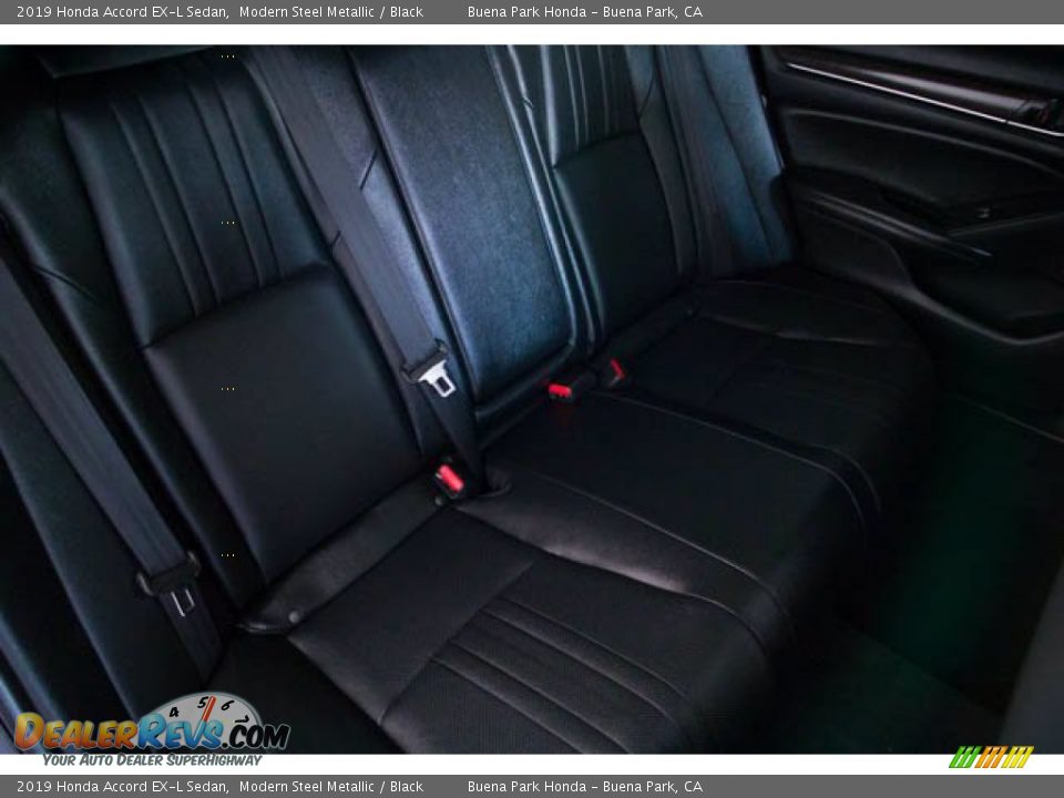 2019 Honda Accord EX-L Sedan Modern Steel Metallic / Black Photo #23