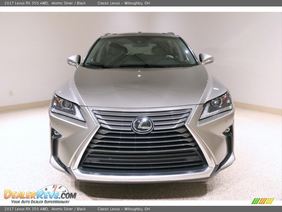 2017 Lexus RX 350 AWD Atomic Silver / Black Photo #2