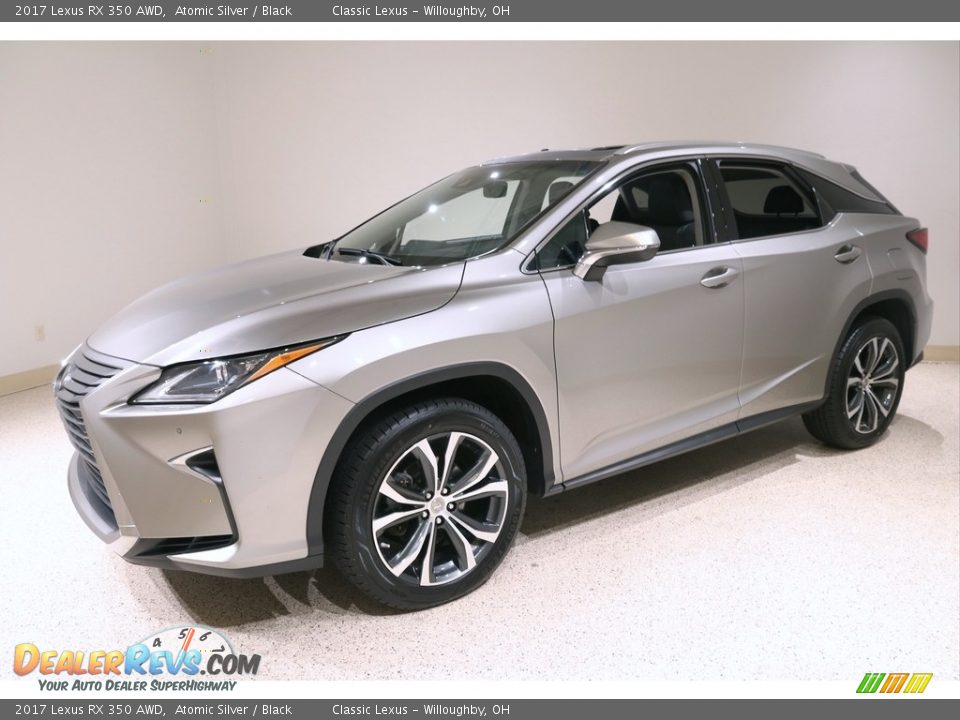 2017 Lexus RX 350 AWD Atomic Silver / Black Photo #3