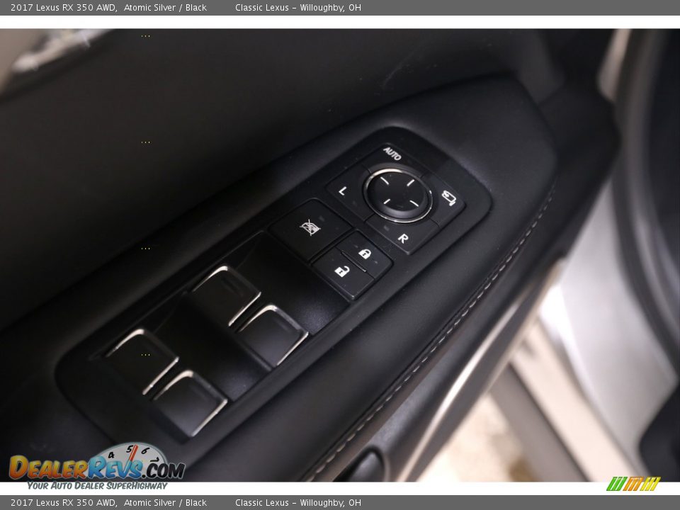2017 Lexus RX 350 AWD Atomic Silver / Black Photo #5