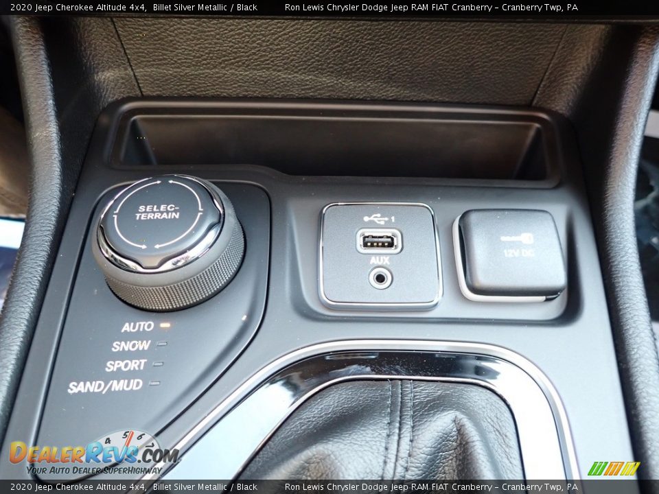 2020 Jeep Cherokee Altitude 4x4 Billet Silver Metallic / Black Photo #19