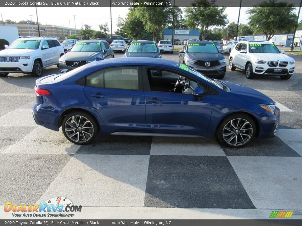 2020 Toyota Corolla SE Blue Crush Metallic / Black Photo #3