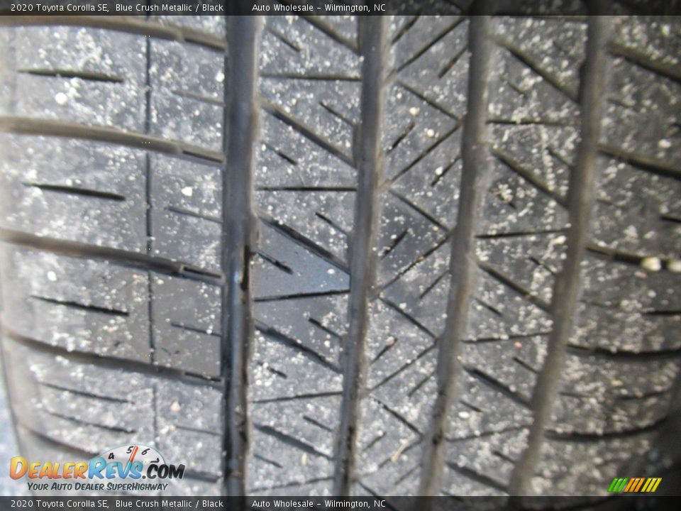 2020 Toyota Corolla SE Blue Crush Metallic / Black Photo #10