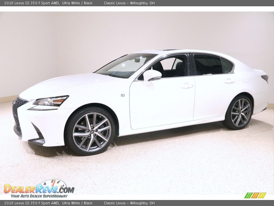 Ultra White 2016 Lexus GS 350 F Sport AWD Photo #3