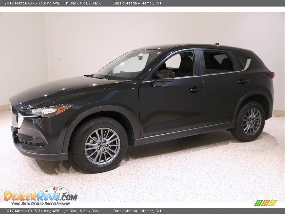 2017 Mazda CX-5 Touring AWD Jet Black Mica / Black Photo #3