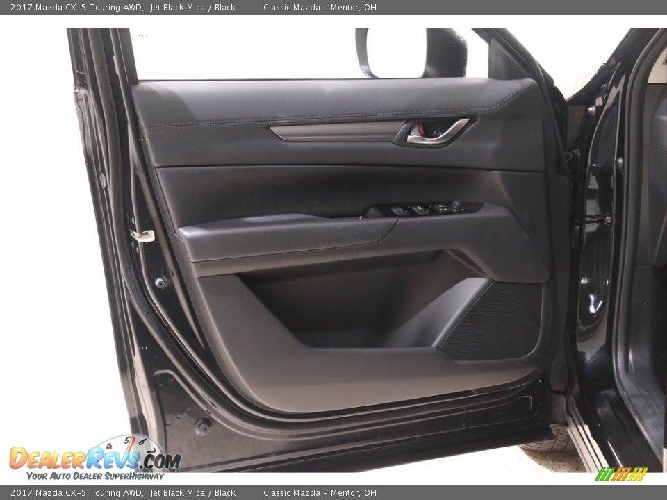 2017 Mazda CX-5 Touring AWD Jet Black Mica / Black Photo #4