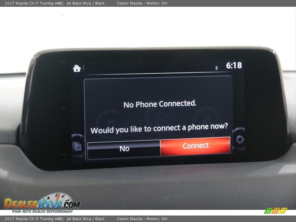 2017 Mazda CX-5 Touring AWD Jet Black Mica / Black Photo #9