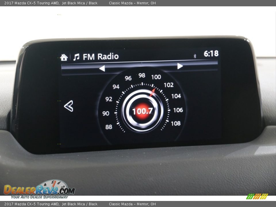 2017 Mazda CX-5 Touring AWD Jet Black Mica / Black Photo #10