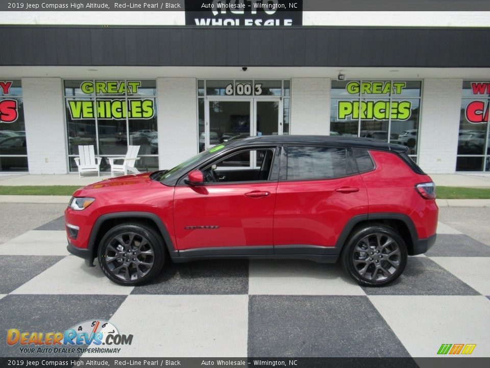2019 Jeep Compass High Altitude Red-Line Pearl / Black Photo #1