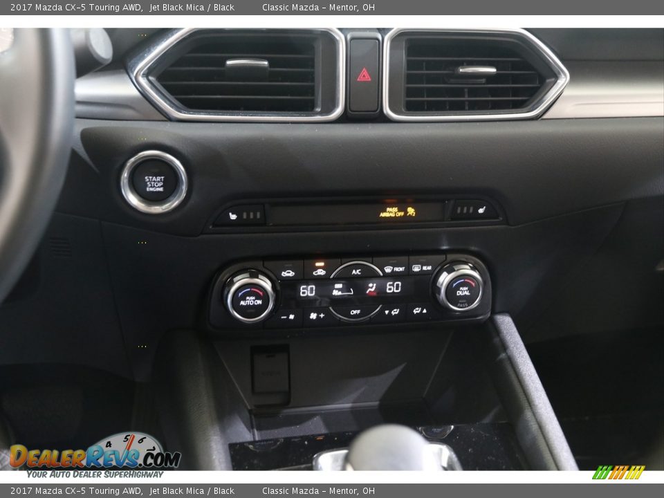 2017 Mazda CX-5 Touring AWD Jet Black Mica / Black Photo #11