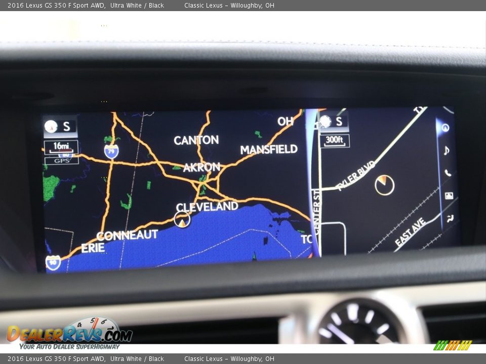 Navigation of 2016 Lexus GS 350 F Sport AWD Photo #12