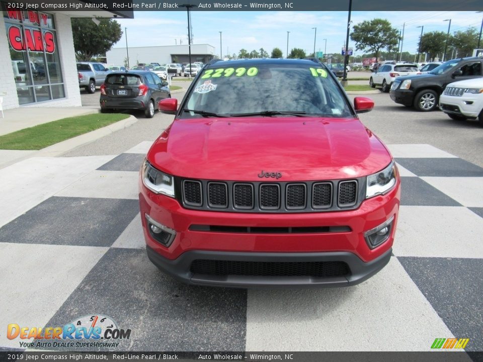 2019 Jeep Compass High Altitude Red-Line Pearl / Black Photo #2