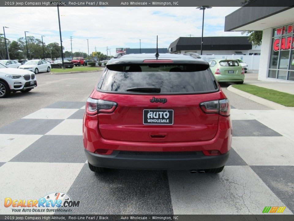 2019 Jeep Compass High Altitude Red-Line Pearl / Black Photo #4