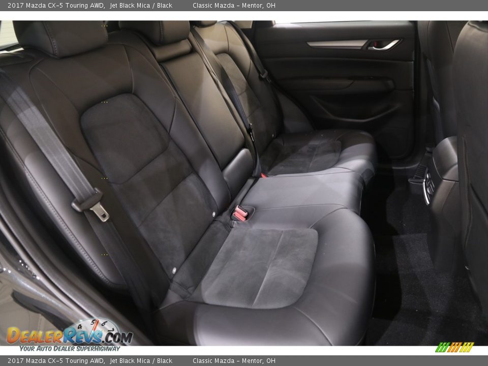 2017 Mazda CX-5 Touring AWD Jet Black Mica / Black Photo #14