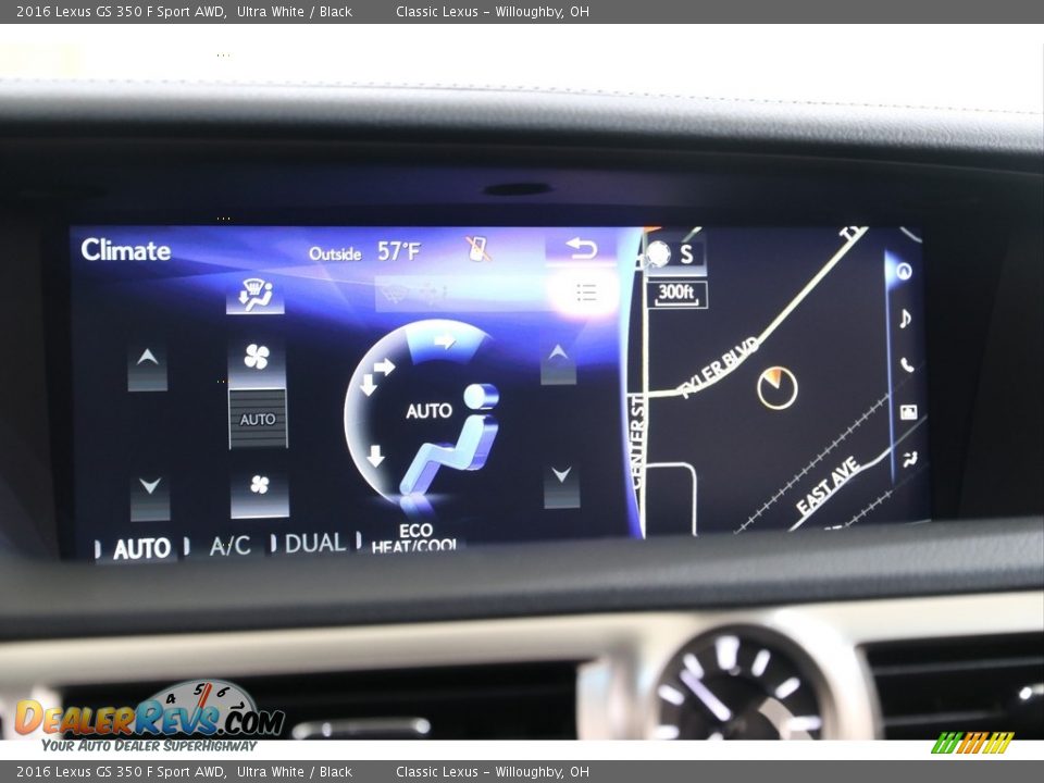 Controls of 2016 Lexus GS 350 F Sport AWD Photo #15