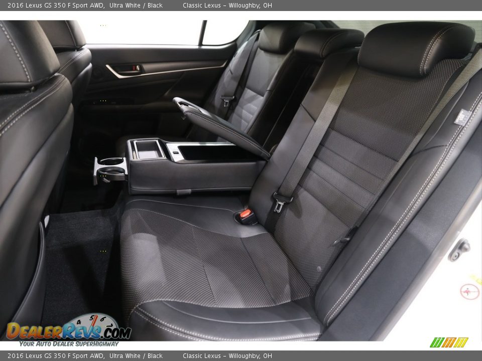 Rear Seat of 2016 Lexus GS 350 F Sport AWD Photo #24