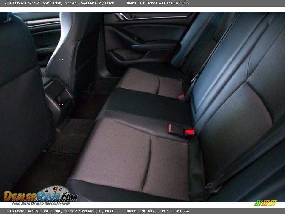 2018 Honda Accord Sport Sedan Modern Steel Metallic / Black Photo #4