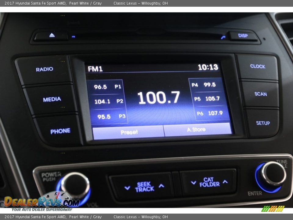 Audio System of 2017 Hyundai Santa Fe Sport AWD Photo #9