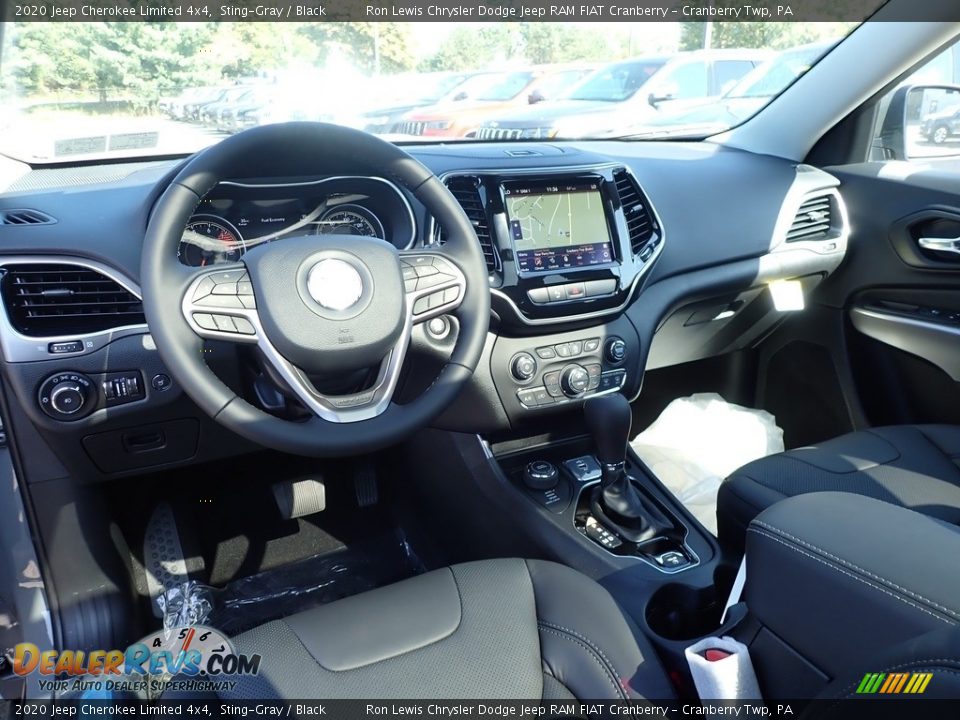 2020 Jeep Cherokee Limited 4x4 Sting-Gray / Black Photo #15