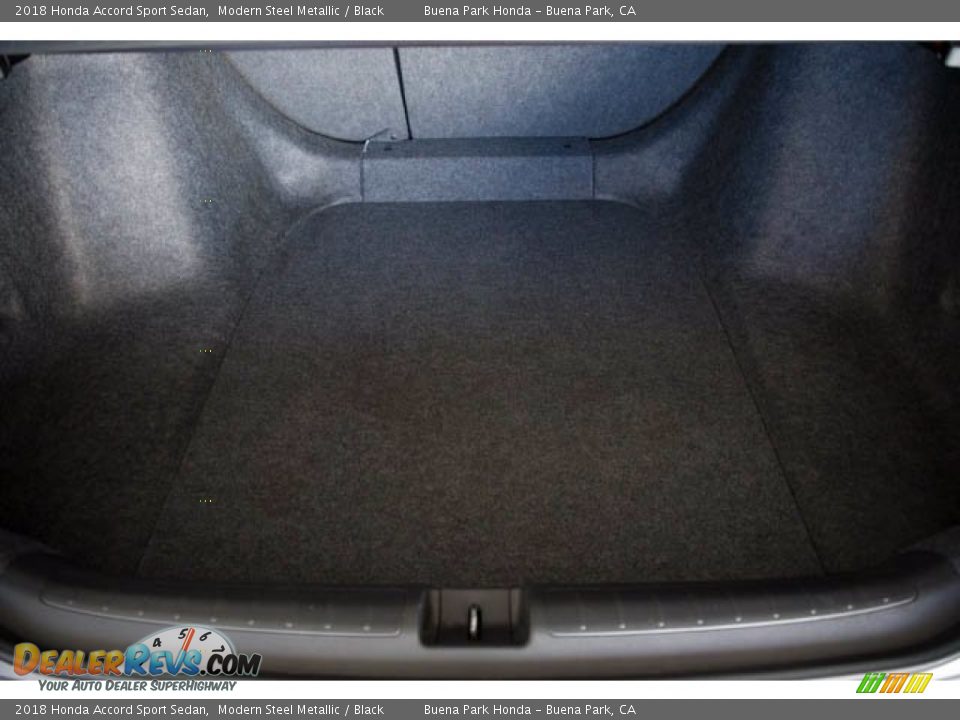 2018 Honda Accord Sport Sedan Modern Steel Metallic / Black Photo #20