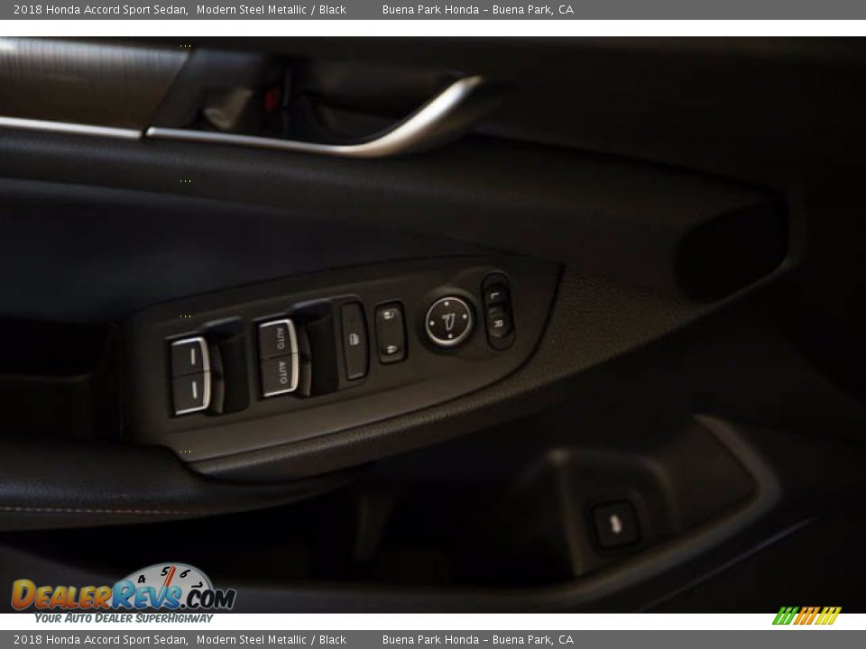 2018 Honda Accord Sport Sedan Modern Steel Metallic / Black Photo #29