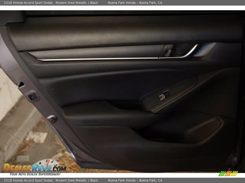 2018 Honda Accord Sport Sedan Modern Steel Metallic / Black Photo #30