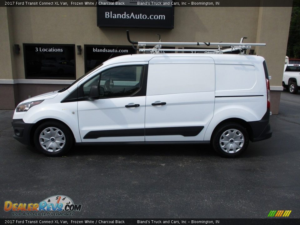 2017 Ford Transit Connect XL Van Frozen White / Charcoal Black Photo #1