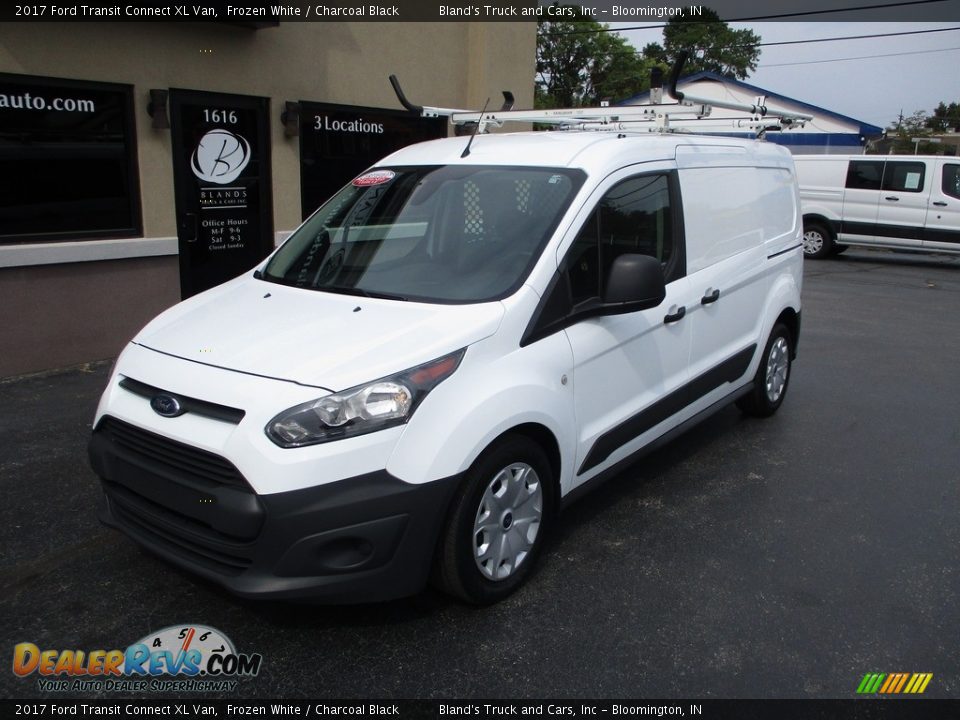 2017 Ford Transit Connect XL Van Frozen White / Charcoal Black Photo #2