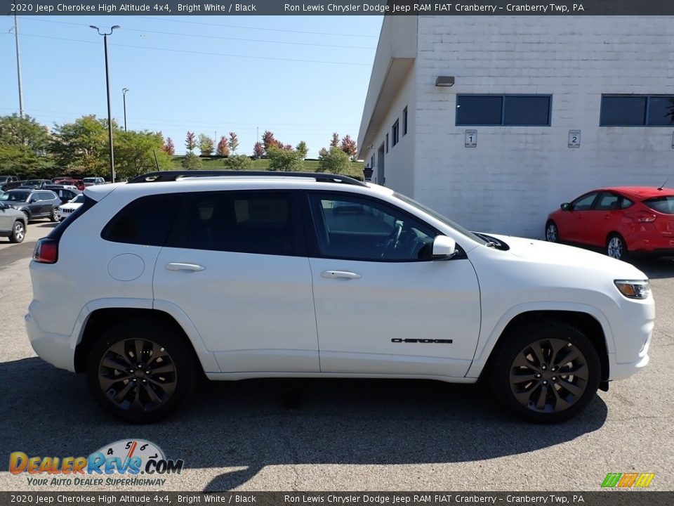 2020 Jeep Cherokee High Altitude 4x4 Bright White / Black Photo #4