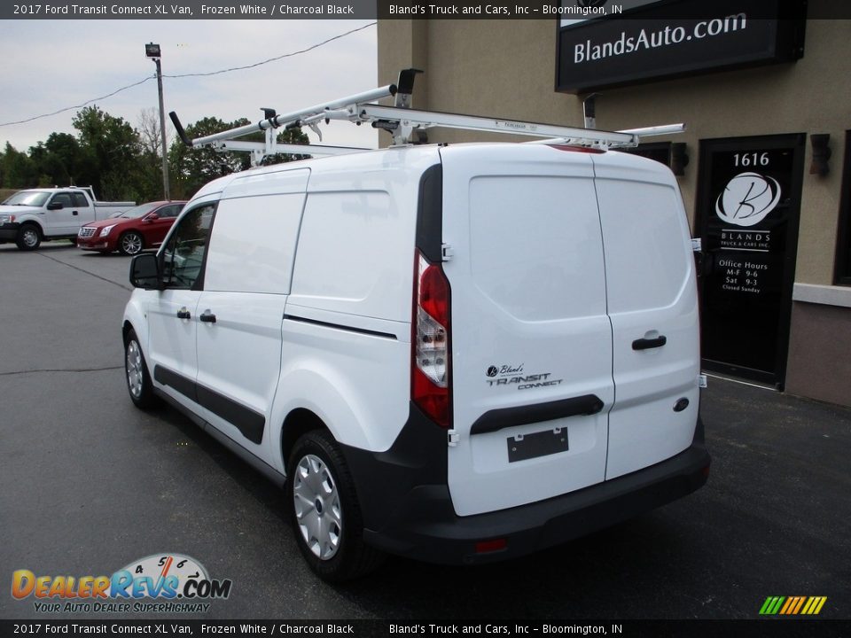 2017 Ford Transit Connect XL Van Frozen White / Charcoal Black Photo #3