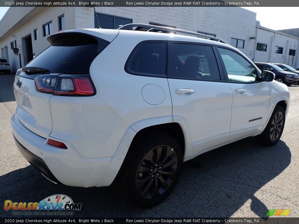 2020 Jeep Cherokee High Altitude 4x4 Bright White / Black Photo #5