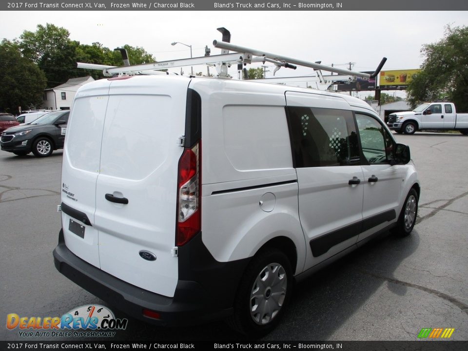 2017 Ford Transit Connect XL Van Frozen White / Charcoal Black Photo #4