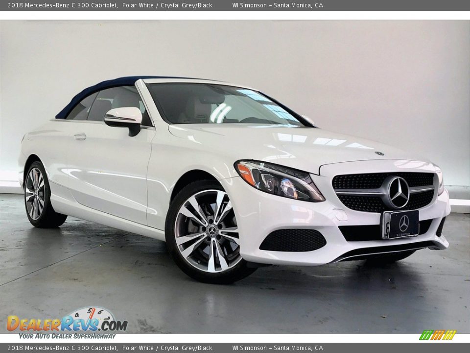 Front 3/4 View of 2018 Mercedes-Benz C 300 Cabriolet Photo #34