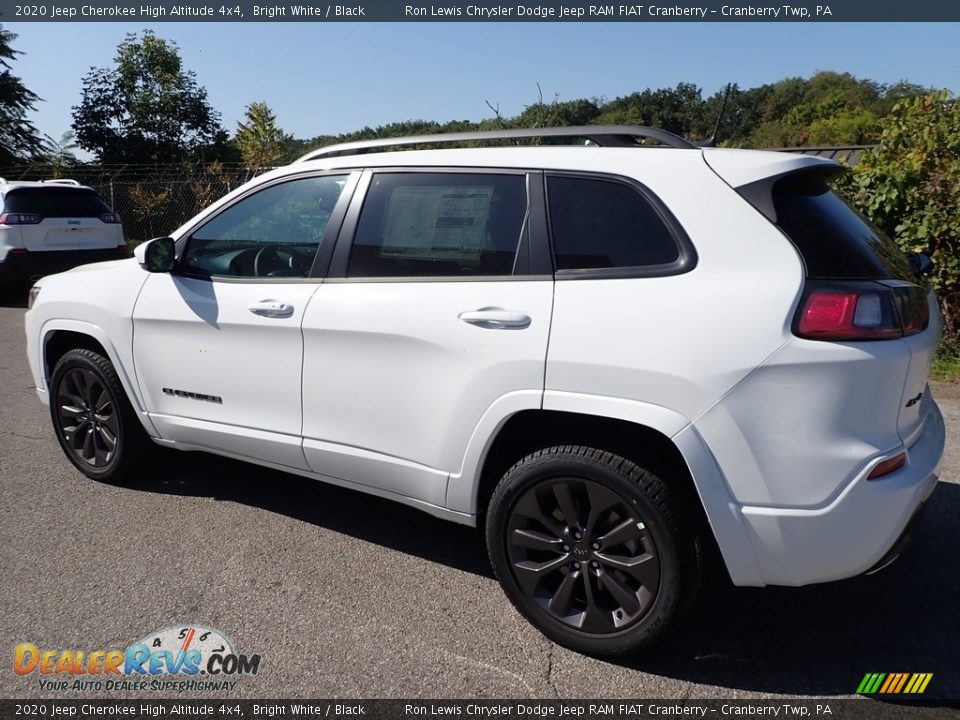 2020 Jeep Cherokee High Altitude 4x4 Bright White / Black Photo #8