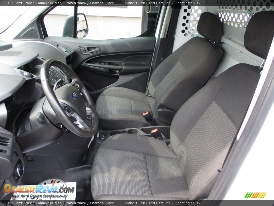2017 Ford Transit Connect XL Van Frozen White / Charcoal Black Photo #7