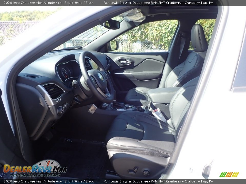 2020 Jeep Cherokee High Altitude 4x4 Bright White / Black Photo #13