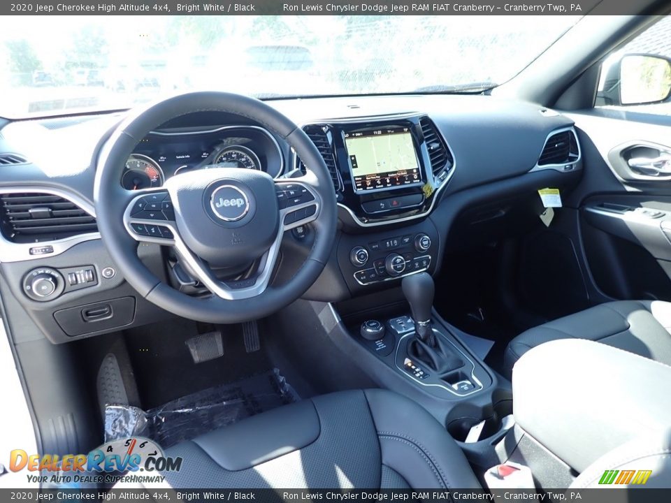 2020 Jeep Cherokee High Altitude 4x4 Bright White / Black Photo #15