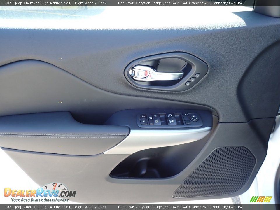 2020 Jeep Cherokee High Altitude 4x4 Bright White / Black Photo #16