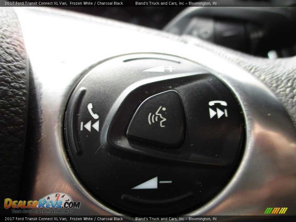 2017 Ford Transit Connect XL Van Frozen White / Charcoal Black Photo #16