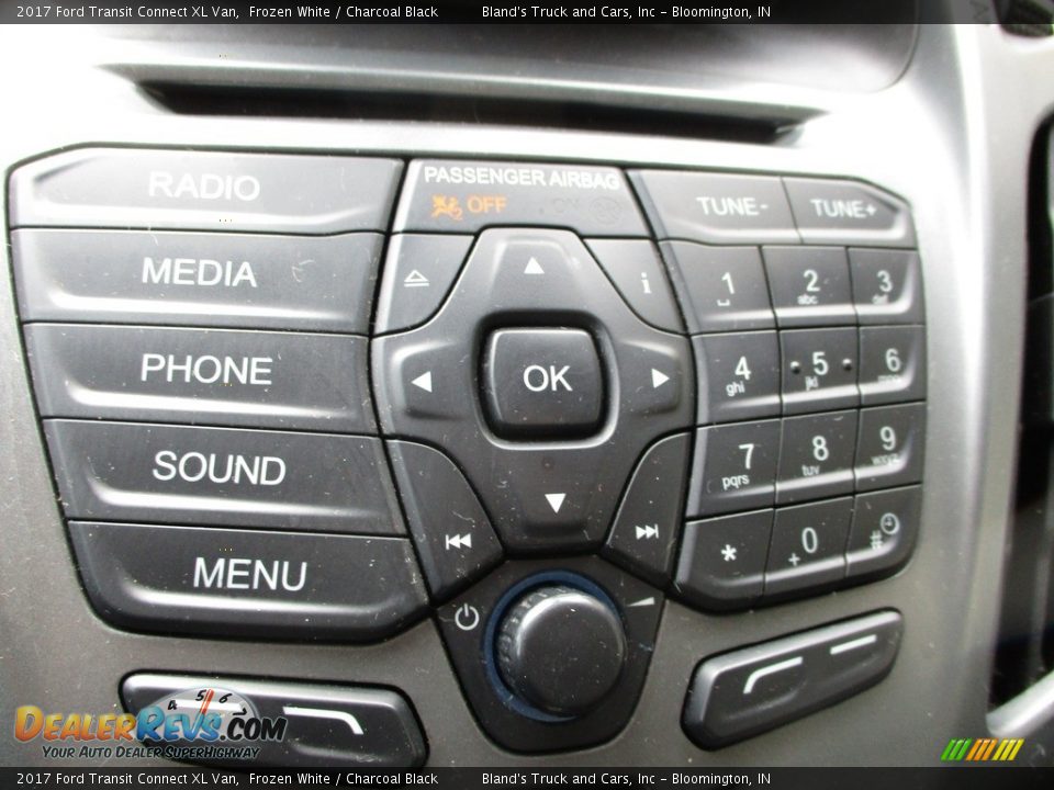 2017 Ford Transit Connect XL Van Frozen White / Charcoal Black Photo #19