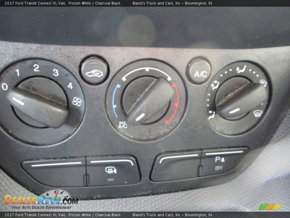 2017 Ford Transit Connect XL Van Frozen White / Charcoal Black Photo #20