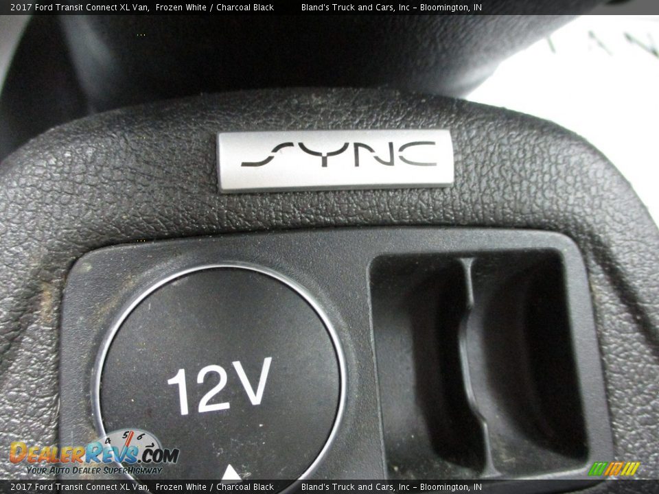 2017 Ford Transit Connect XL Van Frozen White / Charcoal Black Photo #22