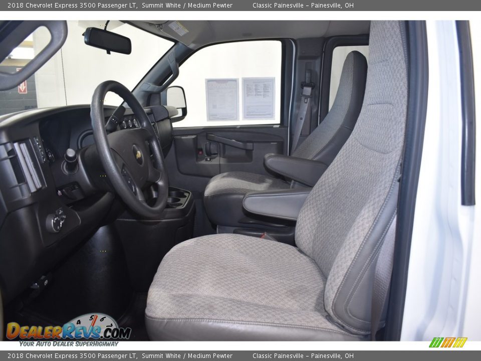Front Seat of 2018 Chevrolet Express 3500 Passenger LT Photo #6